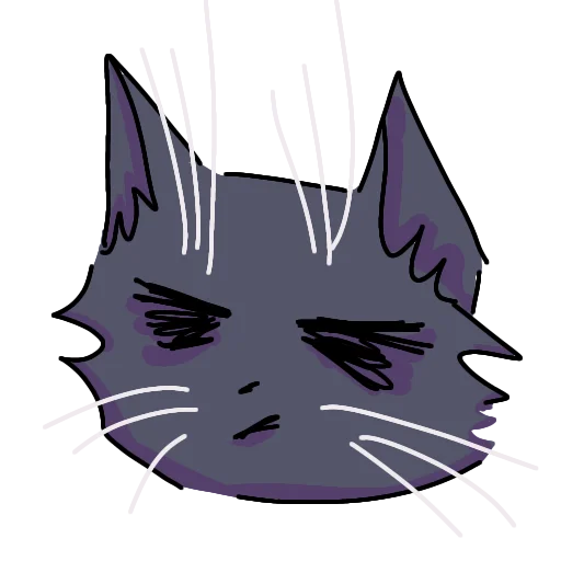 Эмодзи Кот Лёня