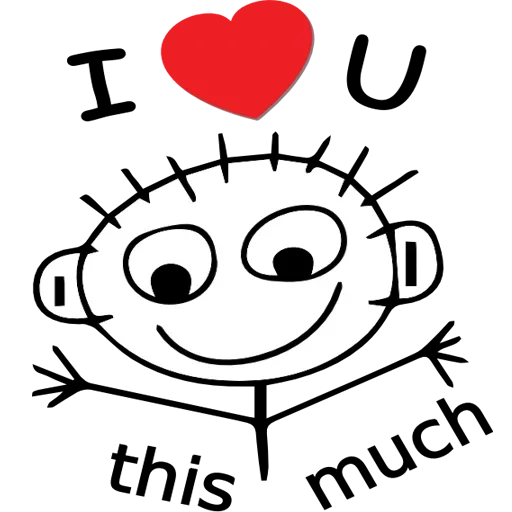 Эмодзи Love FOREVER