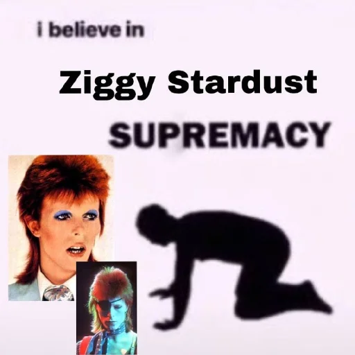 Эмодзи Love david bowie