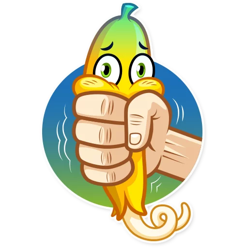 Эмодзи Lovely Banana