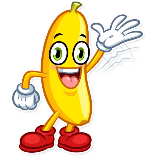 Эмодзи Lovely Banana