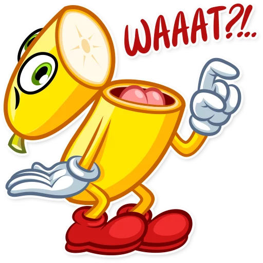 Эмодзи Lovely Banana
