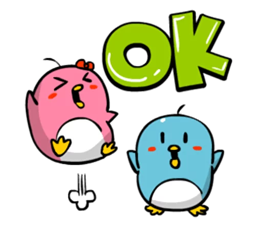 Эмодзи Lovely couple penguins - 'ALPENG' Ver 2