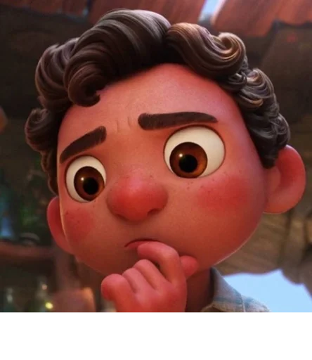 Эмодзи Luca (Pixar)