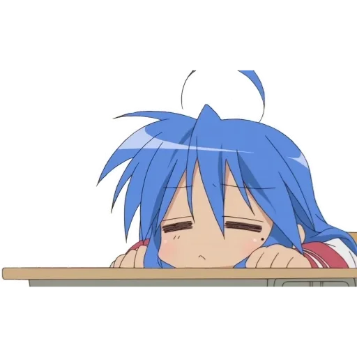 Эмодзи Lucky Star Konata