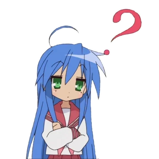 Эмодзи Lucky Star Konata