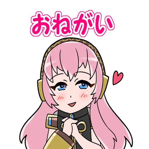 Эмодзи Megurine Luka