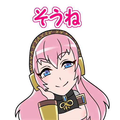 Эмодзи Megurine Luka