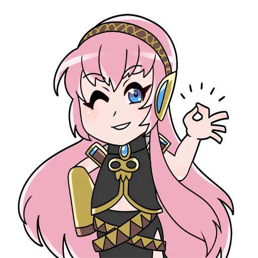 Эмодзи Megurine Luka