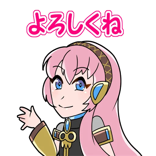Эмодзи Megurine Luka
