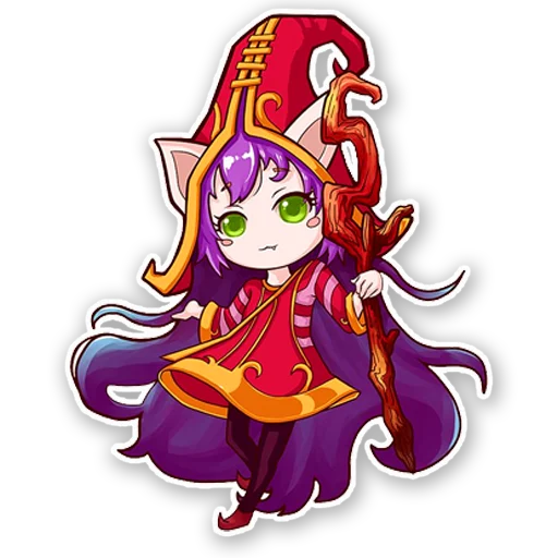 Эмодзи Lulu - League of Legends