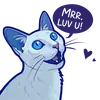 Эмодзи Luna the Oriental Cat