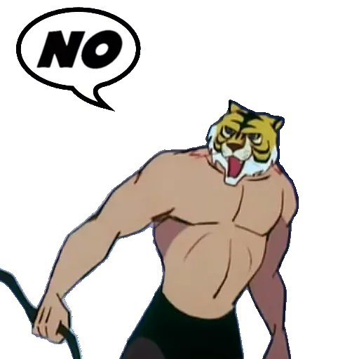Эмодзи Tiger Man