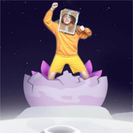 Эмодзи Лунтик