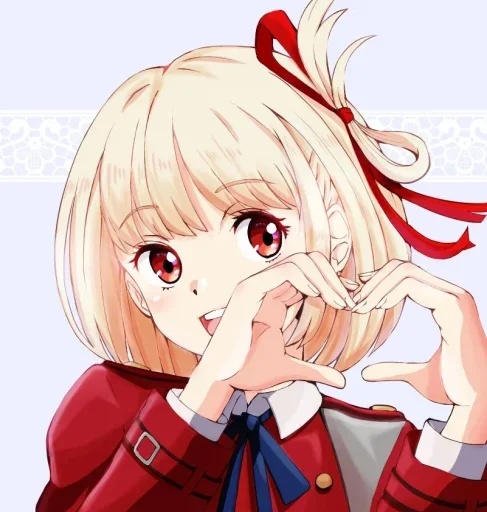 Эмодзи Lycoris Recoil Art