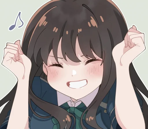 Эмодзи Lycoris Recoil Art