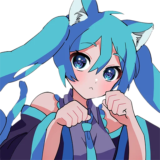 Эмодзи Hatsune Miku