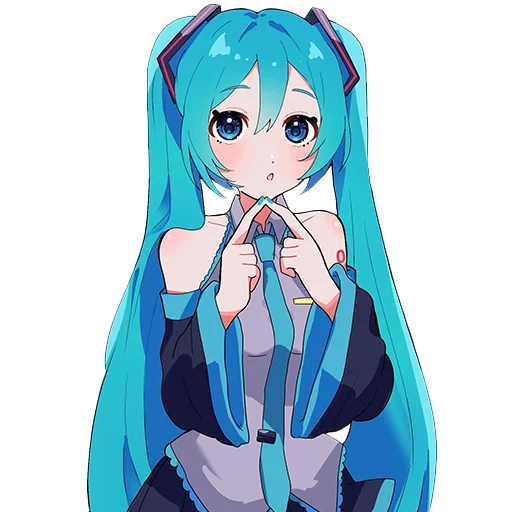 Эмодзи Hatsune Miku