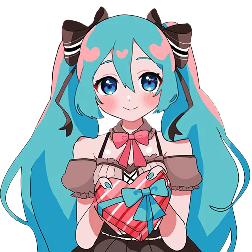 Эмодзи Hatsune Miku