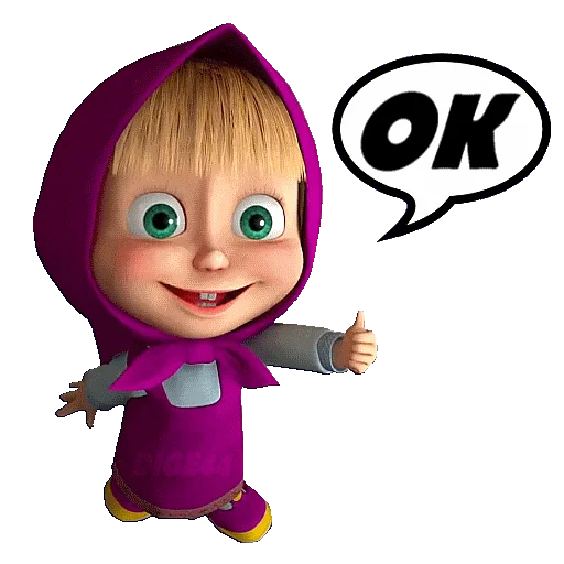 Эмодзи MASHA AND THE BEAR