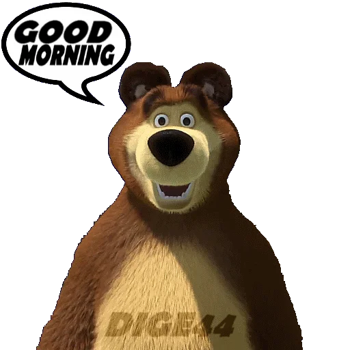 Эмодзи MASHA AND THE BEAR