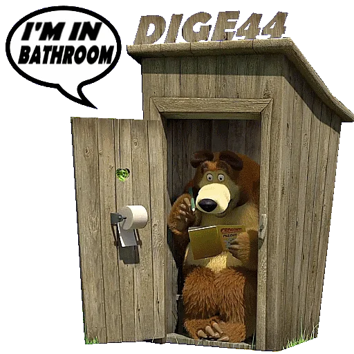 Эмодзи MASHA AND THE BEAR