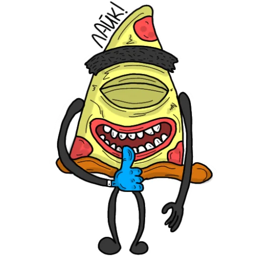 Эмодзи Упоротая Пицца