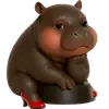 Эмодзи Мадам Бегемотиха