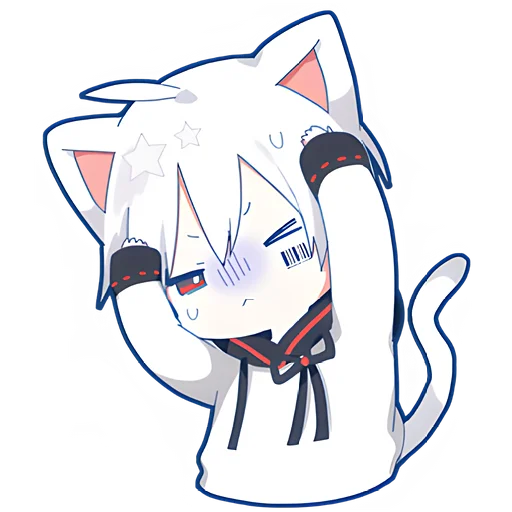 Эмодзи Мафу котик