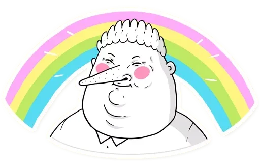 Эмодзи Magic Rainbow