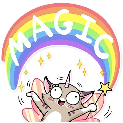 Эмодзи Magic Rainbow