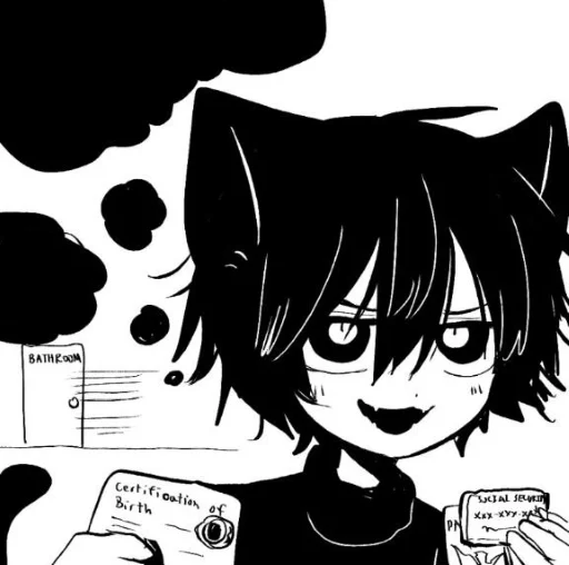 Эмодзи Magic 8 Ball Cat