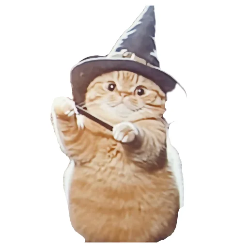 Эмодзи Magic Сat