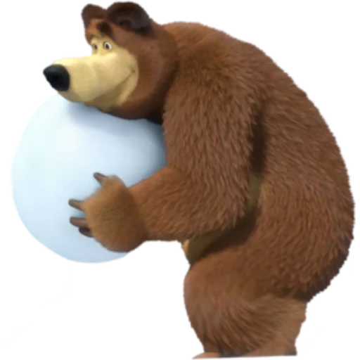 Эмодзи Маша и медведь