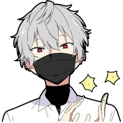 Эмодзи Молчаливый парень