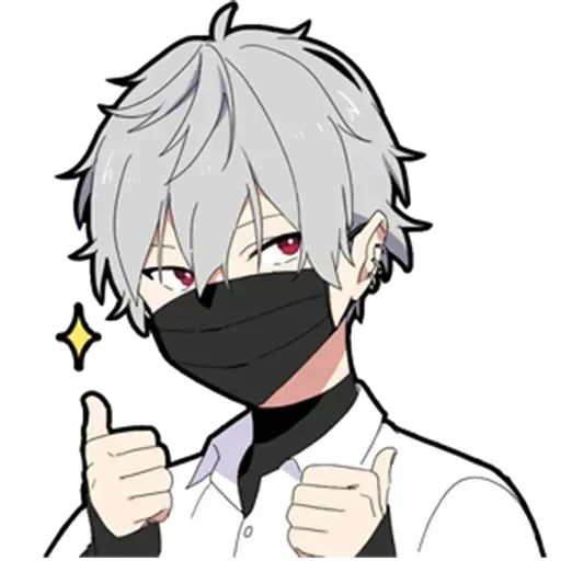 Эмодзи Молчаливый парень