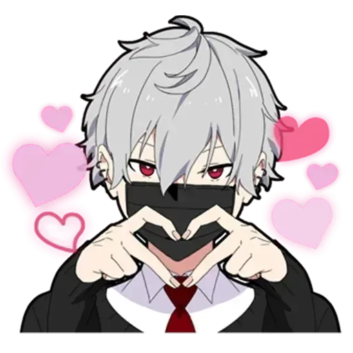 Эмодзи Молчаливый парень