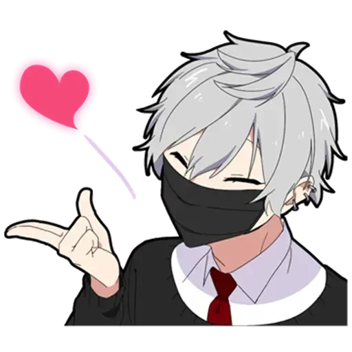 Эмодзи Молчаливый парень