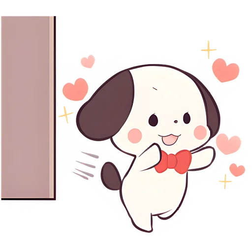 Эмодзи Маленький щенок