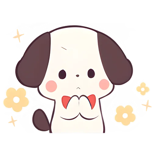 Эмодзи Маленький щенок