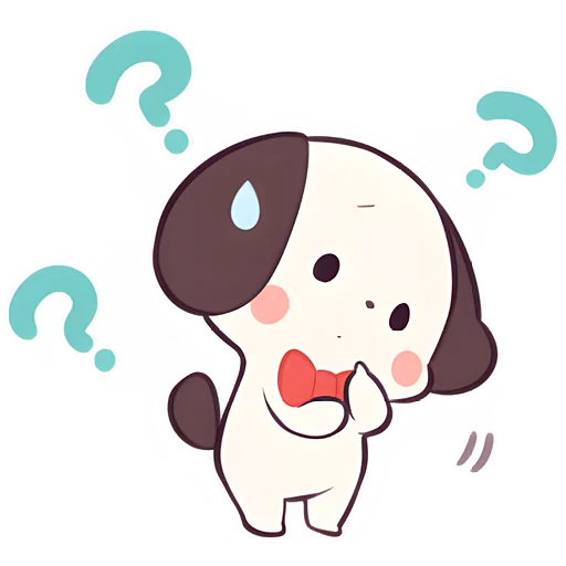 Эмодзи Маленький щенок