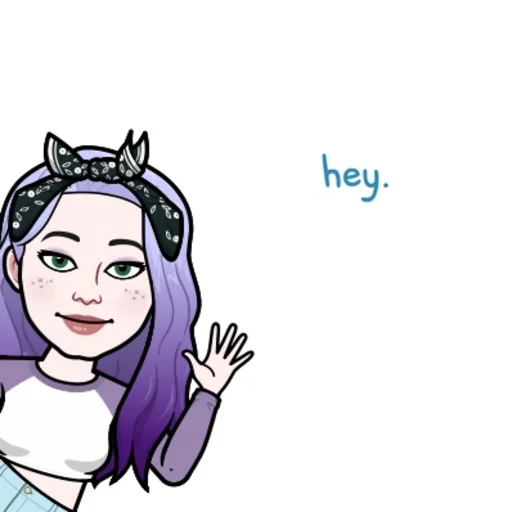 Эмодзи Лина Мальвина