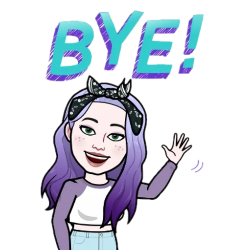 Эмодзи Лина Мальвина