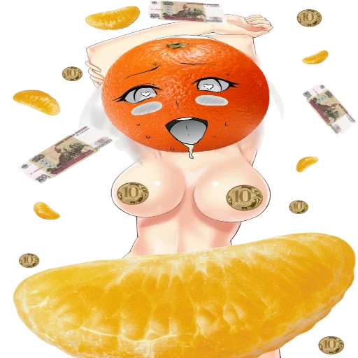 Эмодзи Мандаринка