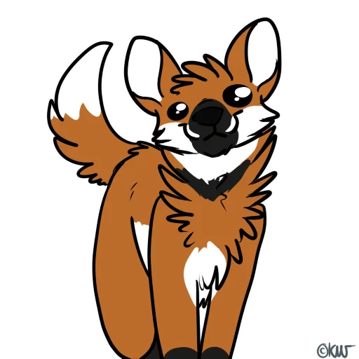 Эмодзи Maned Derp