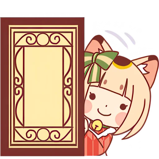 Эмодзи Манэкинэко тян