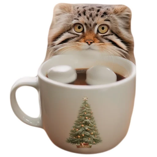 Эмодзи Winter Manul