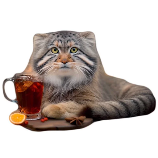 Эмодзи Winter Manul