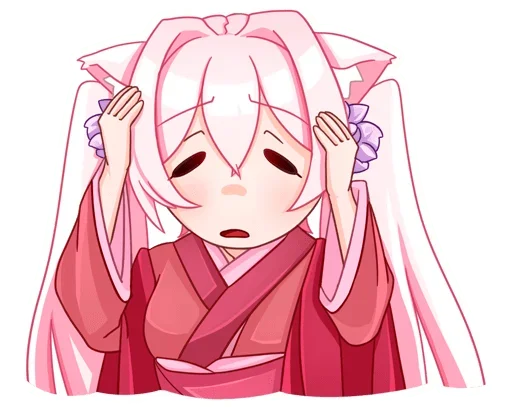 Эмодзи Мао без надписей