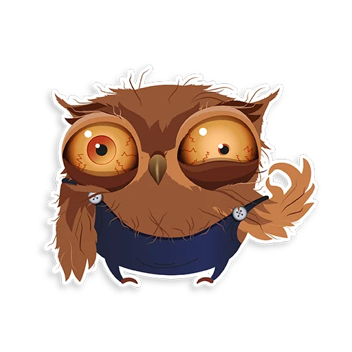 Эмодзи Marathon Owl
